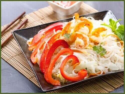 Лапша жаренная