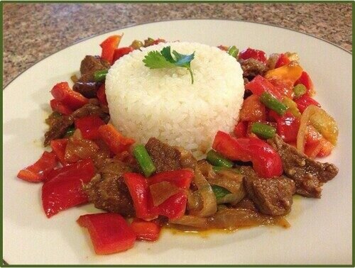 Горячее с рисом