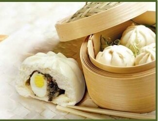 Бань Бао (паровая булочка) с курицей